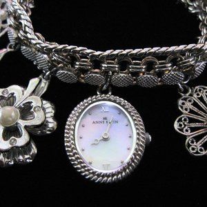 ANNE KLEIN CHARM BRACELET WATCH